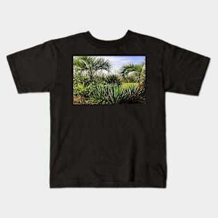 Coastal image with p on a sonny day Kids T-Shirt